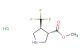 methyl (3S,4S)-4-(trifluoromethyl)pyrrolidine-3-carboxylate hydrochloride