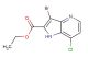 ethyl 3-bromo-7-chloro-1H-pyrrolo[3,2-b]pyridine-2-carboxylate