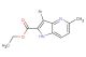 ethyl 3-bromo-5-methyl-1H-pyrrolo[3,2-b]pyridine-2-carboxylate
