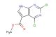 methyl 2,4-dichloro-7H-pyrrolo[2,3-d]pyrimidine-5-carboxylate