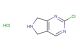 2-chloro-5H,6H,7H-pyrrolo[3,4-d]pyrimidine hydrochloride