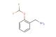 (2-(difluoromethoxy)phenyl)methanamine