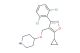 5-cyclopropyl-3-(2,6-dichlorophenyl)-4-((piperidin-4-yloxy)methyl)isoxazole