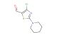 4-chloro-2-(piperidin-1-yl)thiazole-5-carbaldehyde