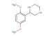 2-(2,5-dimethoxyphenyl)piperazine