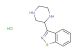 3-(piperazin-2-yl)benzo[d]isothiazole hydrochloride