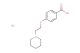 4-(2-(piperidin-1-yl)ethoxy)benzoic acid hydrochloride
