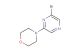 4-(6-bromopyrazin-2-yl)morpholine