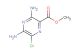 methyl 3,5-diamino-6-chloropyrazine-2-carboxylate