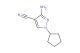 3-amino-1-cyclopentyl-1H-pyrazole-4-carbonitrile