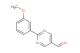 2-(3-methoxyphenyl)pyrimidine-5-carbaldehyde