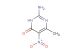 2-amino-6-methyl-5-nitropyrimidin-4(3H)-one