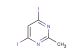 4,6-diiodo-2-methylpyrimidine