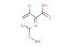 5-chloro-2-(methylthio)pyrimidine-4-carboxylic acid