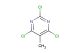 2,4,6-trichloro-5-methylpyrimidine