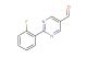 2-(2-fluorophenyl)pyrimidine-5-carbaldehyde