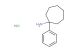 1-phenylcycloheptanamine hydrochloride