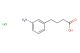 4-(3-aminophenyl)butanoic acid hydrochloride