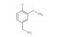 (4-chloro-3-methoxyphenyl)methanamine