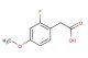 2-(2-fluoro-4-methoxyphenyl)acetic acid