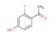 1-(2-fluoro-4-hydroxyphenyl)ethanone