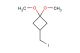 3-(iodomethyl)-1,1-dimethoxycyclobutane