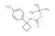 tert-butyl 1-(4-aminophenyl)cyclobutylcarbamate