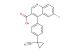 4-(4-(1-cyanocyclopropyl)phenyl)-6-fluoroquinoline-3-carboxylic acid