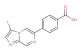 4-(3-iodoimidazo[1,2-a]pyrazin-6-yl)benzoic acid