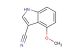 4-methoxy-1H-indole-3-carbonitrile