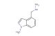 (1-methyl-1H-indol-4-ylmethyl)-hydrazine