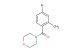 (4-bromo-2-methylphenyl)(morpholino)methanone