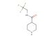 N-(2,2,2-trifluoroethyl)piperidine-4-carboxamide