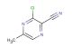 3-chloro-5-methylpyrazine-2-carbonitrile