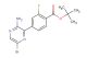 tert-Butyl 4-(3-amino-6-bromopyrazin-2-yl)-2-fluorobenzoate