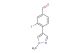 3-fluoro-4-(1-methyl-1H-pyrazol-4-yl)benzaldehyde