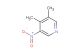 3,4-dimethyl-5-nitropyridine