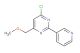 4-chloro-6-(methoxymethyl)-2-(pyridin-3-yl)pyrimidine