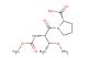 N-(methoxycarbonyl)-O-methyl-L-threonyl-L-proline