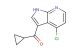 4-chloro-3-cyclopropanecarbonyl-1H-pyrrolo[2,3-b]pyridine