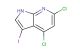 4,6-dichloro-3-iodo-1H-pyrrolo[2,3-b]pyridine