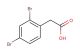 2,4-dibromobenzeneacetic acid