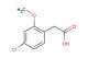 2-methoxy-4-chlorophenylacetic acid