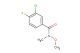 3-chloro-4-fluoro-N-methoxy-N-methylbenzamide