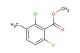 methyl 2-chloro-6-fluoro-3-methylbenzoate