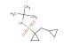 N-(tert-Butyl)-1-(cyclopropylmethyl)cyclopropane-1-sulfonamide