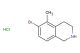 6-bromo-5-methyl-1,2,3,4-tetrahydroisoquinoline hydrochloride