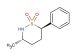 (3S,6R)-3-methyl-6-phenyl-1,2-thiazinane 1,1-dioxide