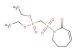 diethyl (((7-oxo-2,3,4,7-tetrahydro-1H-azepin-1-yl)sulfonyl)methyl)phosphonate
