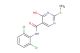 N-(2,6-dichlorophenyl)-4-hydroxy-2-(methylthio)pyrimidine-5-carboxamide